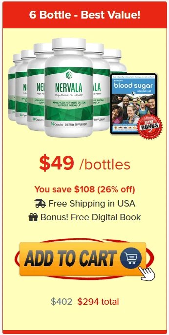 Nervala Buy 6 Bottle